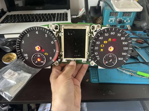 dashboard screen change